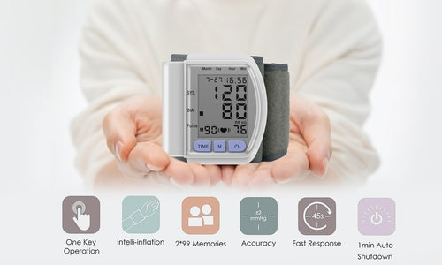 Health Monitoring Kit with Forehead Thermometer & Blood