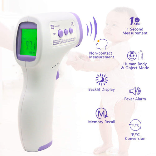 Health Monitoring Kit with Forehead Thermometer & Blood