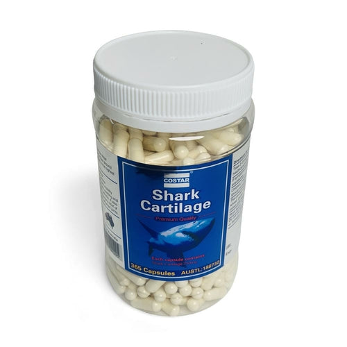 365x 750mg Shark Cartilage Caps Costar Joint Anti Inflammatory