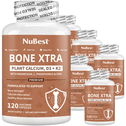 Bone Xtra - Plant-based Calcium to Support Healthy Bones For Adults,